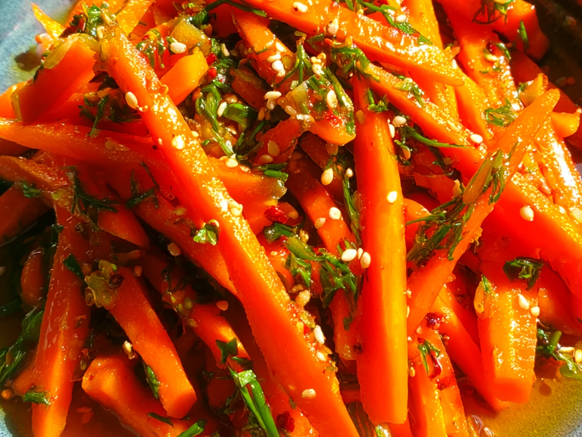 Fantastic Zesty Ginger-Carrot Firecracker Pickles