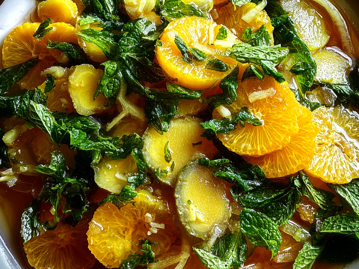 Zesty Ginger-Mint Citrus Delight Syrup Guide