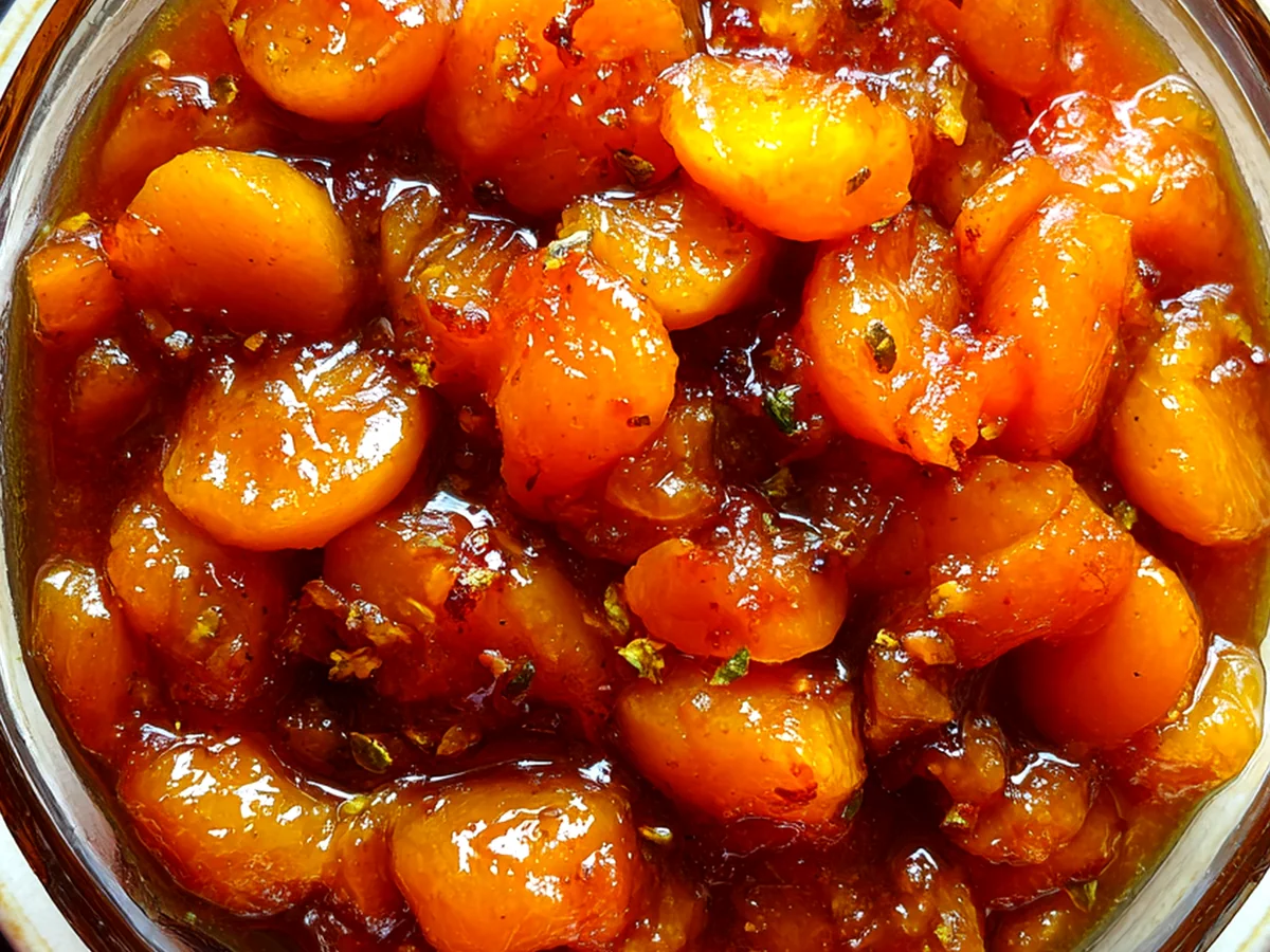 Zesty Ginger Apricot Spice Jam Tutorial